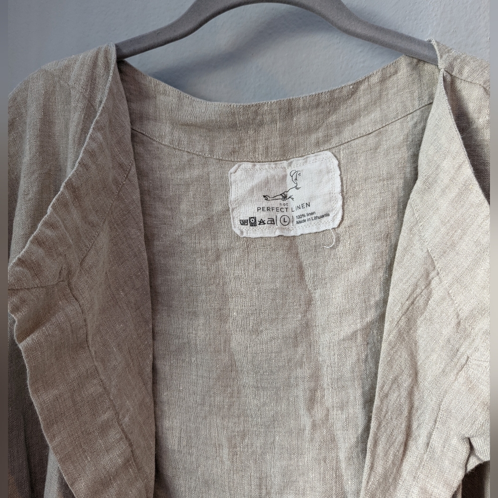 NotPerfectLinen Amsterdam Wrap Coat